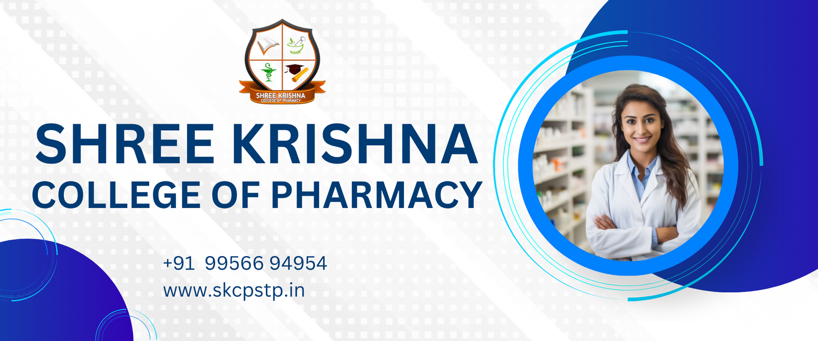 shree krishna landing page